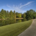 Oak Grove Inn walking trails with pond views